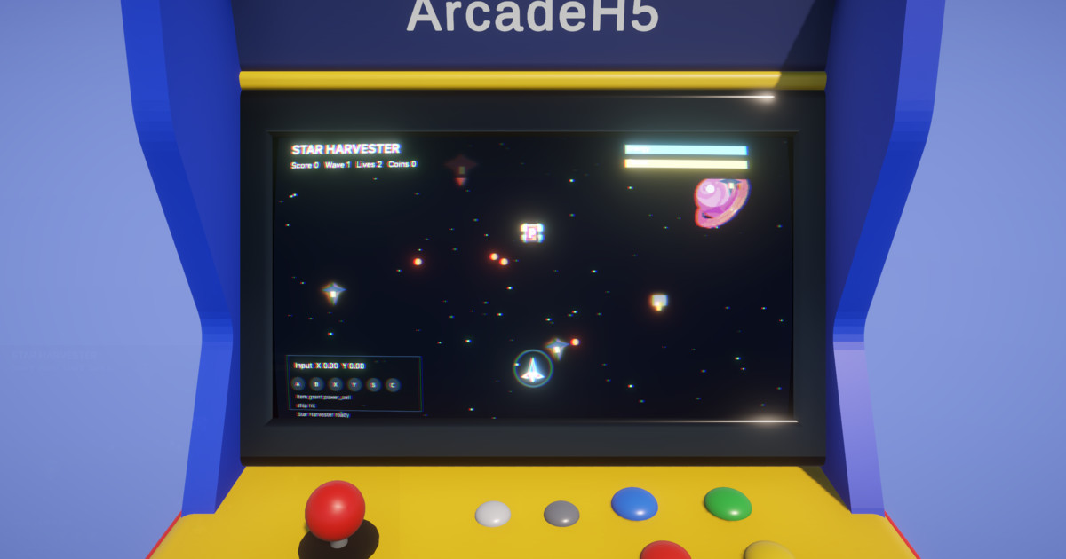 Arcade Html5: Virtual Device Simulator screenshot 2