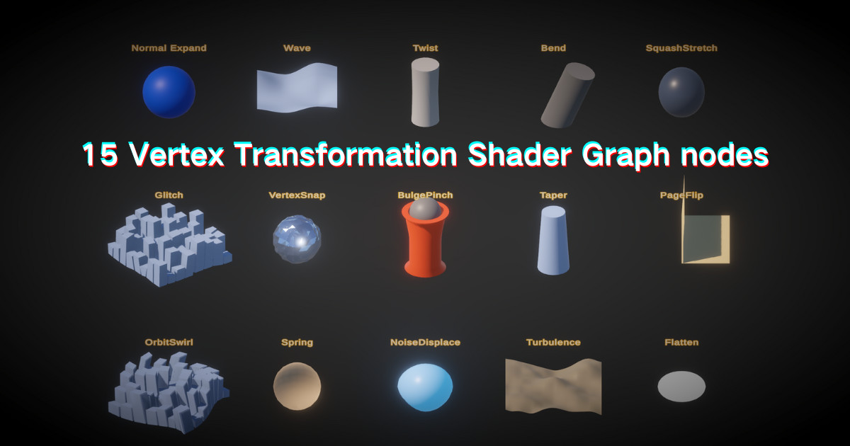 Vertex Deform Subgraph Library screenshot 1